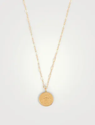 Duke 14K Gold-Filled Coin Pendant Necklace