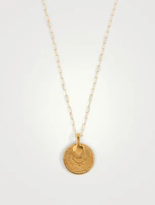Soleil 14K Gold-Filled Coin Pendant Necklace