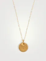 Soleil 14K Gold-Filled Coin Pendant Necklace