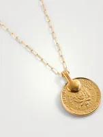 Soleil 14K Gold-Filled Coin Pendant Necklace