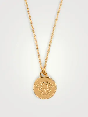 Athens 14K Gold-Filled Coin Pendant Necklace