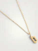 Tudor 14K Gold-Filled Pendant Necklace With B Letter