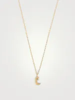 Tudor 14K Gold-Filled Pendant Necklace With C Letter