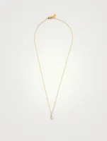 Tudor 14K Gold-Filled Pendant Necklace With C Letter