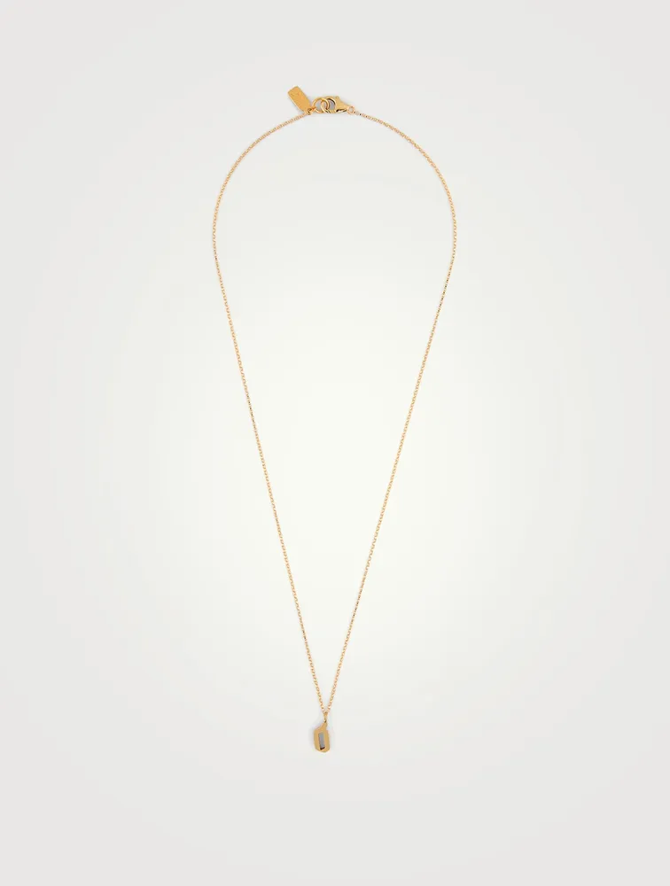 Tudor 14K Gold-Filled Pendant Necklace With D Letter