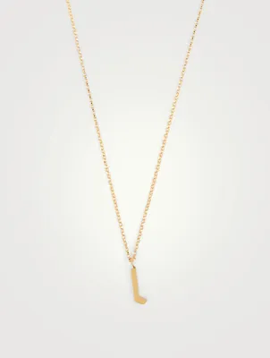 Tudor 14K Gold-Filled Pendant Necklace With Letter