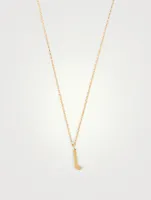 Tudor 14K Gold-Filled Pendant Necklace With Letter