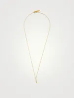 Tudor 14K Gold-Filled Pendant Necklace With Letter