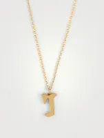 Tudor 14K Gold-Filled Pendant Necklace With R Letter