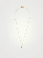 Tudor 14K Gold-Filled Pendant Necklace With R Letter