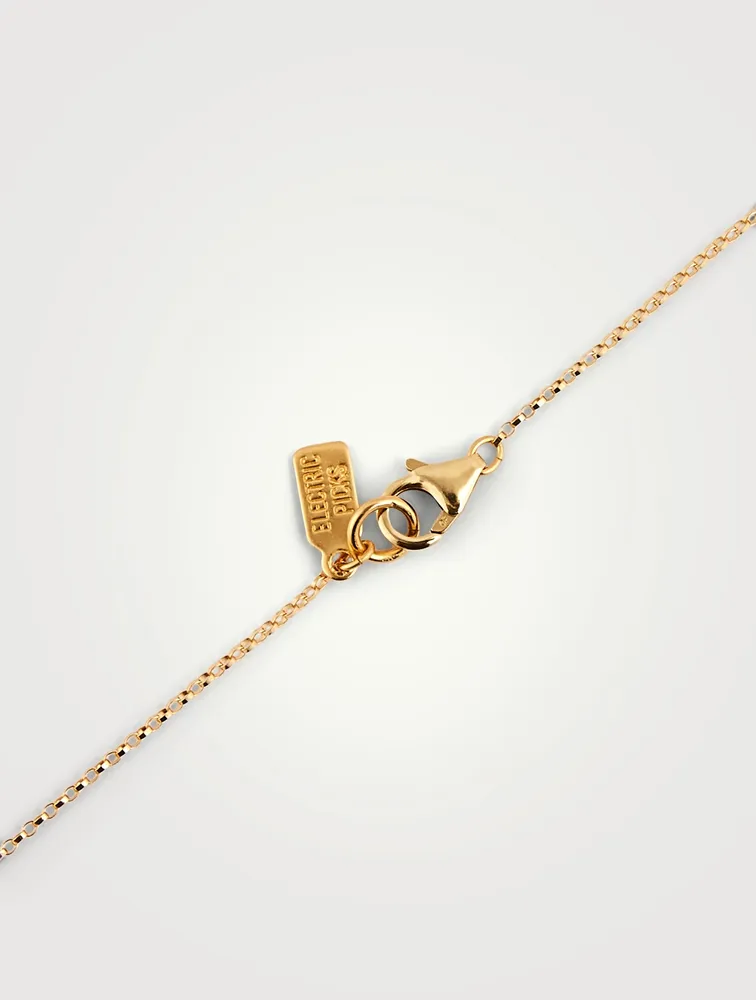 Tudor 14K Gold-Filled Pendant Necklace With R Letter