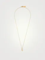 Tudor 14K Gold-Filled Pendant Necklace With T Letter