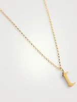 Tudor 14K Gold-Filled Pendant Necklace With T Letter