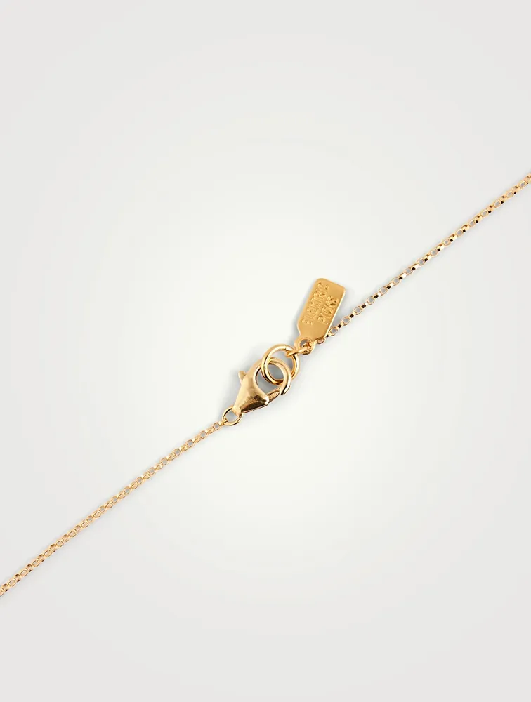 Tudor 14K Gold-Filled Pendant Necklace With T Letter