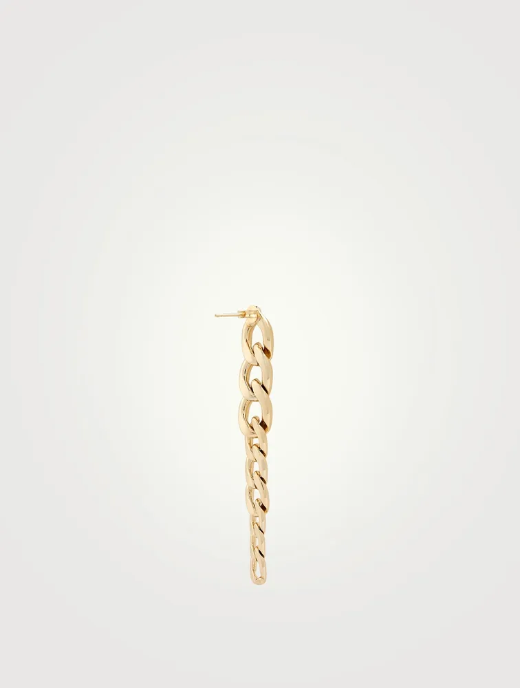 Remington 14K Gold Plated Chain Link Earrings