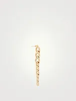 Remington 14K Gold Plated Chain Link Earrings
