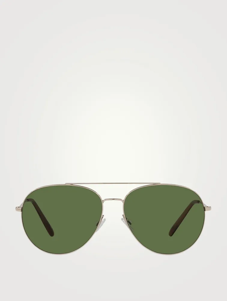 Airdale Metal Aviator Sunglasses