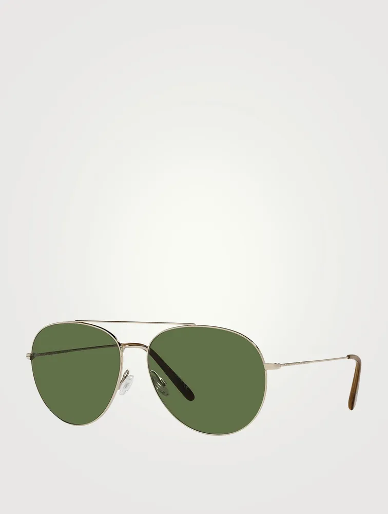 Airdale Metal Aviator Sunglasses