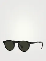 Gregory Peck 1962 Round Foldable Sunglasses