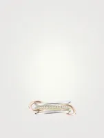 Sonny MX 18K Gold Stacked Ring With Diamonds