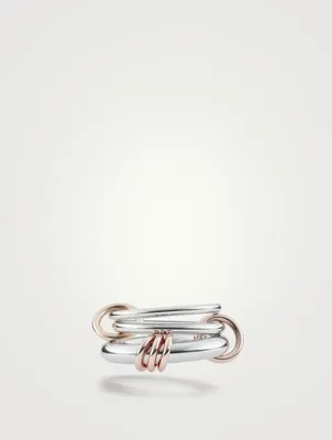 Orion SG Sterling Silver Stacked Ring