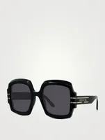 DiorSignature S1U Rectangular Sunglasses