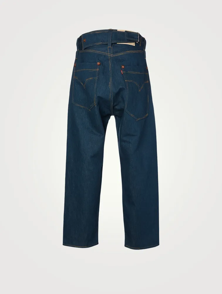 Junya Watanabe x Levi's Cropped Straight-Leg Jeans