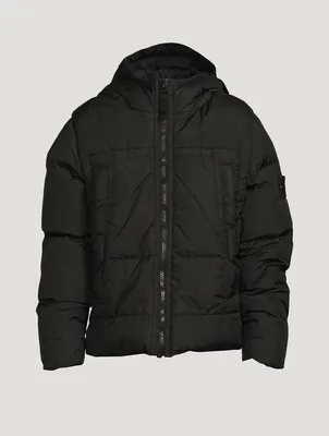 Down Puffer Jacket With Hood