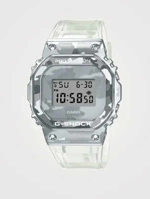G Shock Skeleton Camo Digital Bracelet Watch