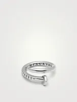 Stainless Steel Dorje Nail Ring