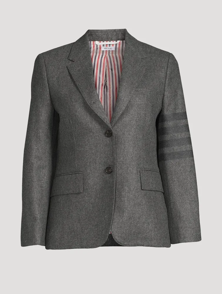 Wool And Cashmere Four-Bar Blazer