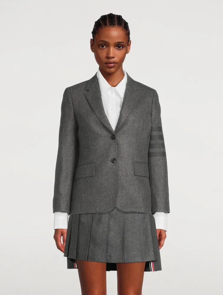 Wool And Cashmere Four-Bar Blazer