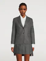 Wool And Cashmere Four-Bar Blazer