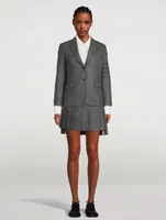 Wool And Cashmere Four-Bar Blazer