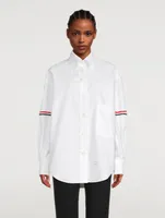 Oxford Supersized Shirt With Armbands