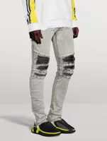 B-Runner Gummy Leather And Mesh Sneakers