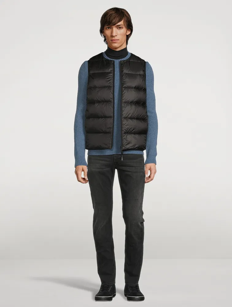 Simon Quilted Down Vest
