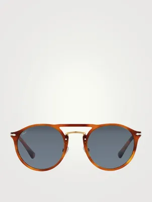 PO3264S Round Sunglasses