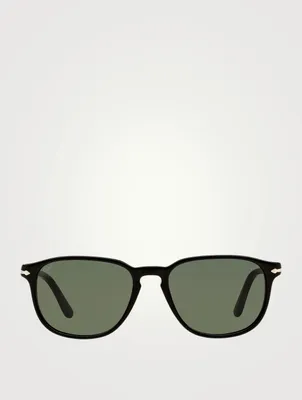 PO3019S Rectangular Sunglasses