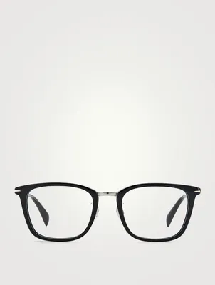 Rectangular Optical Glasses With Blue Light Lenses