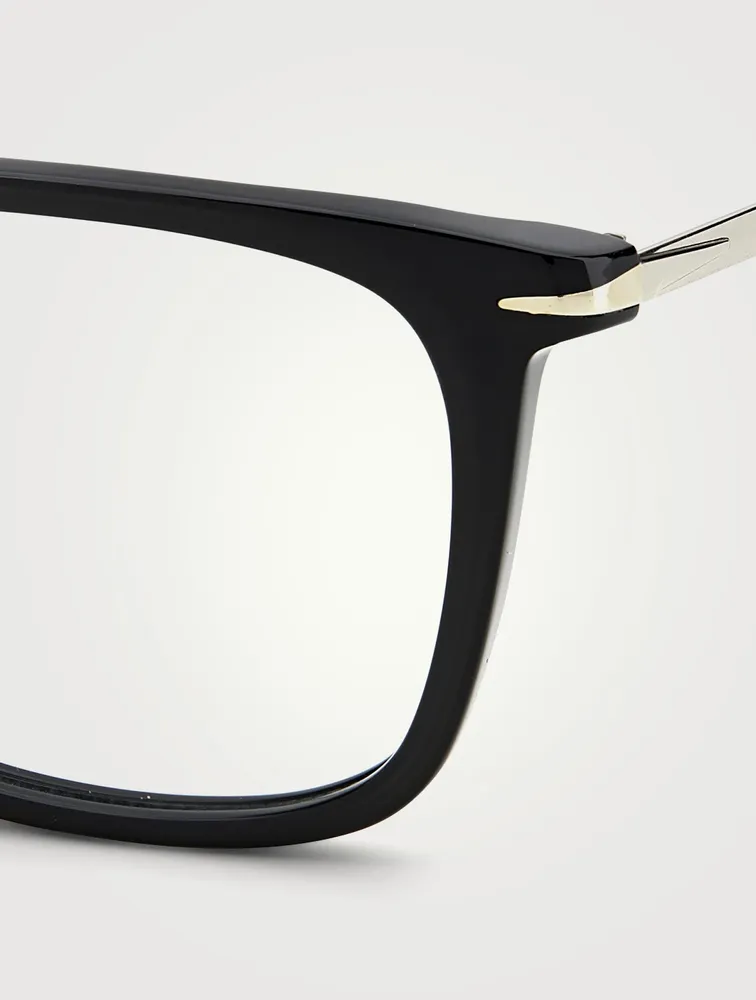 Rectangular Optical Glasses With Blue Light Lenses