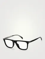 Rectangular Optical Glasses With Blue Light Lenses
