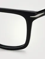 Rectangular Optical Glasses With Blue Light Lenses