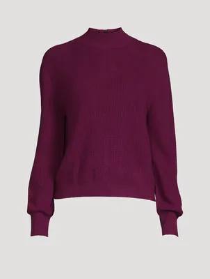 Cashmere And Virgin Wool Turtleneck Sweater