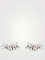 Fireworks 18K White Gold Earrings With Diamonds