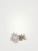 Fireworks 18K White Gold Earrings With Diamonds