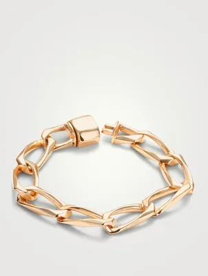 24K Goldplated Link Chain Bracelet