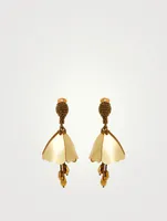 Flower Drop Earrings