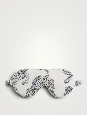 Cotton Eye Mask In Jag Print