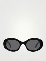 Triomphe Oval Sunglasses